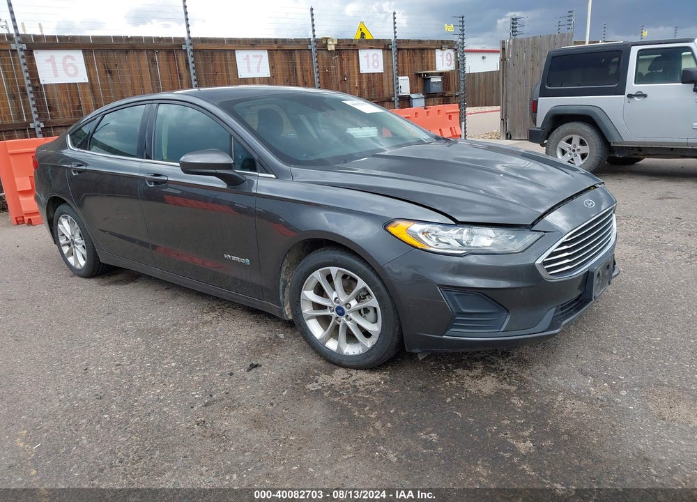 2019 FORD FUSION HYBRID SE VIN: 3FA6P0LU4KR235093