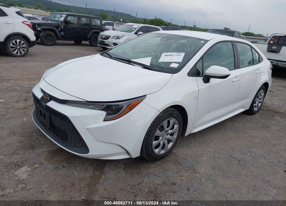 2022 TOYOTA COROLLA LE VIN: 5YFEPMAE0NP328082
