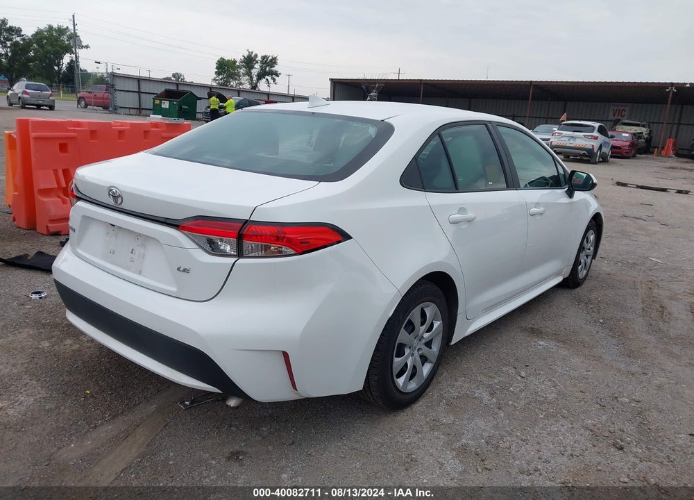 2022 TOYOTA COROLLA LE VIN: 5YFEPMAE0NP328082