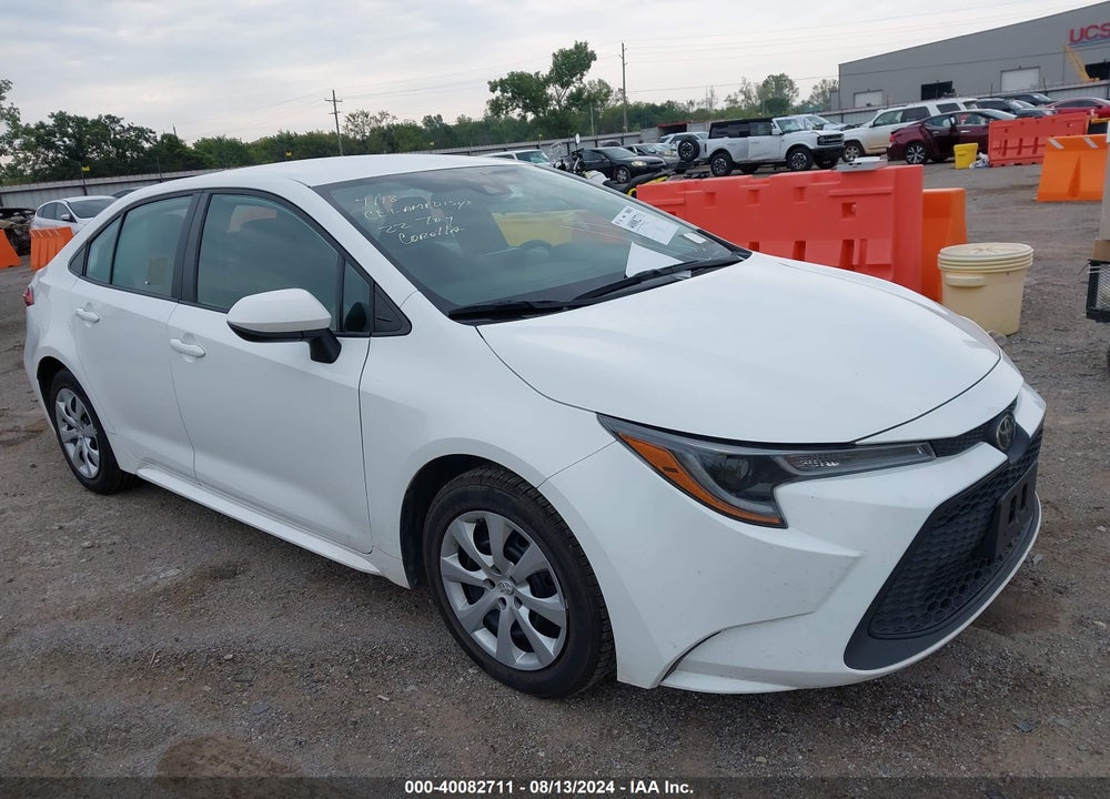 2022 TOYOTA COROLLA LE VIN: 5YFEPMAE0NP328082