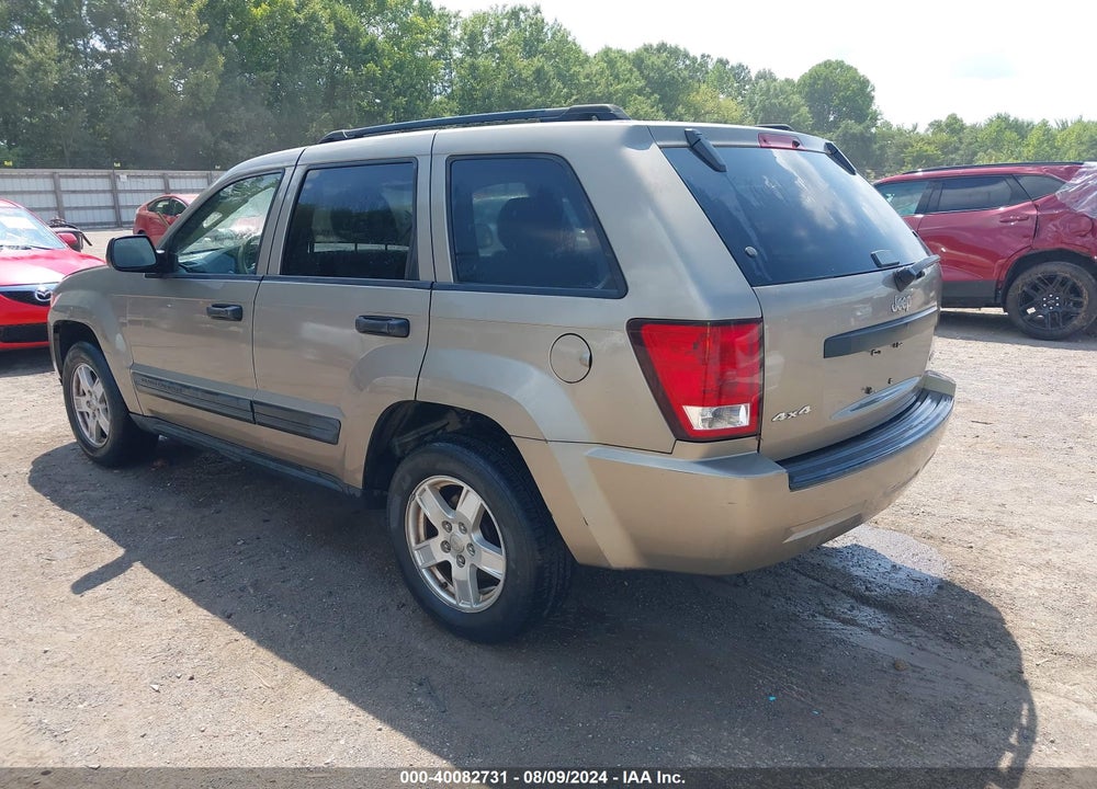 2005 JEEP GRAND CHEROKEE LAREDO VIN: 1J8GR48K95C579568