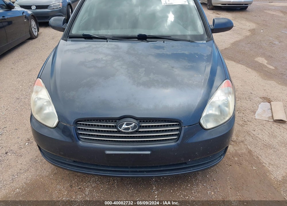 2009 HYUNDAI ACCENT GLS VIN: KMHCN46C39U370559