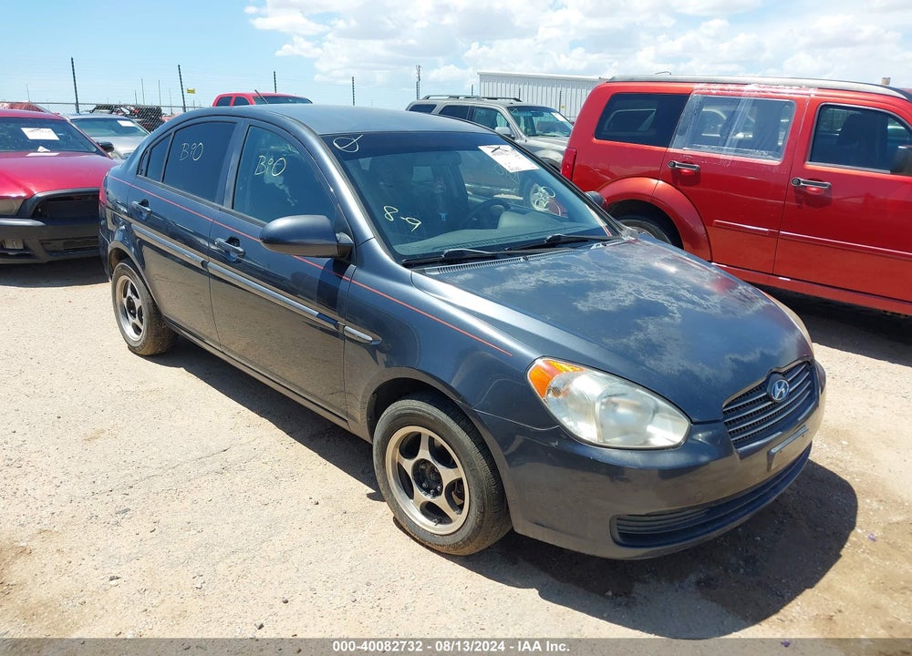 2009 HYUNDAI ACCENT GLS VIN: KMHCN46C39U370559