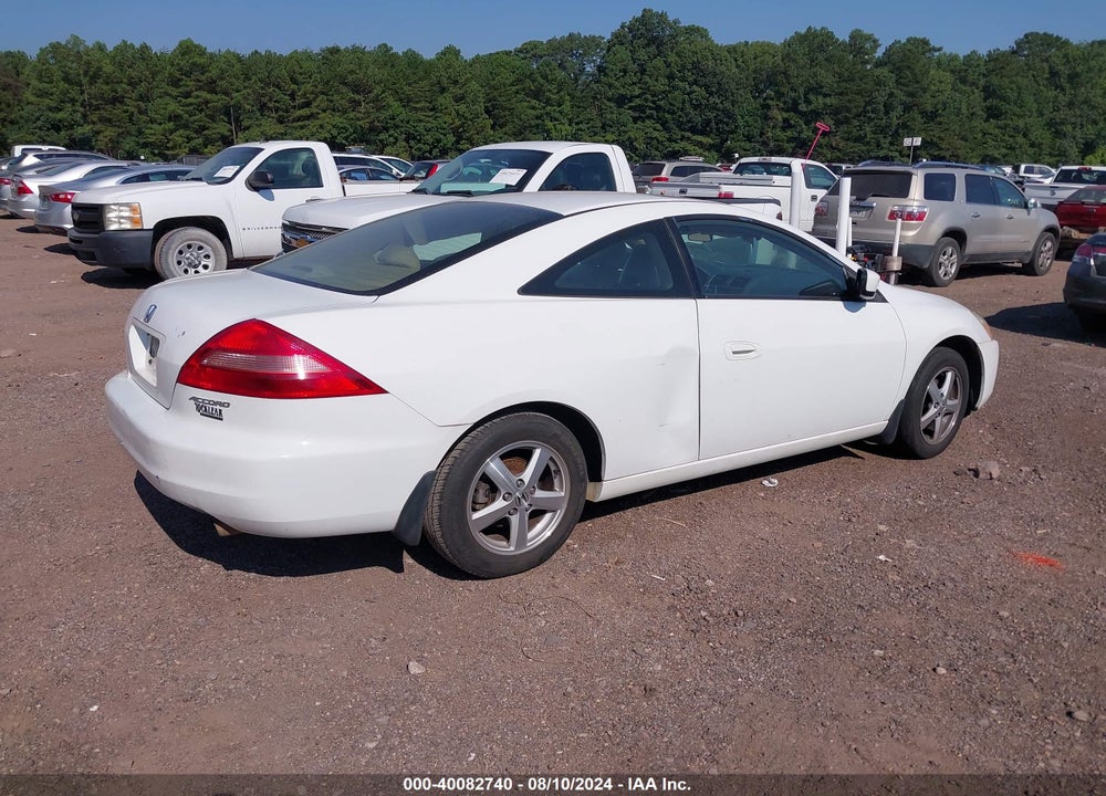 2003 HONDA ACCORD 2.4 EX VIN: 1HGCM726X3A002009