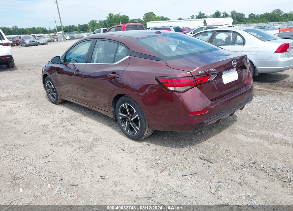 2024 NISSAN SENTRA SV XTRONIC CVT VIN: 3N1AB8CV9RY376819