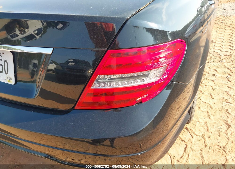 2013 MERCEDES-BENZ C 250 VIN: WDDGF4HB9DR263900
