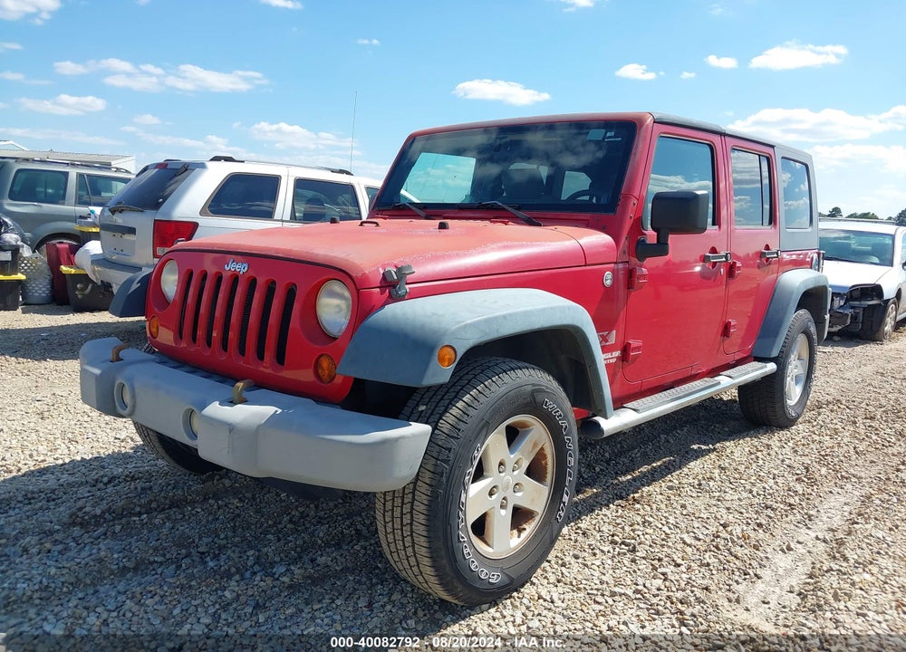 2009 JEEP WRANGLER UNLIMITED X VIN: 1J4GA39179L744435