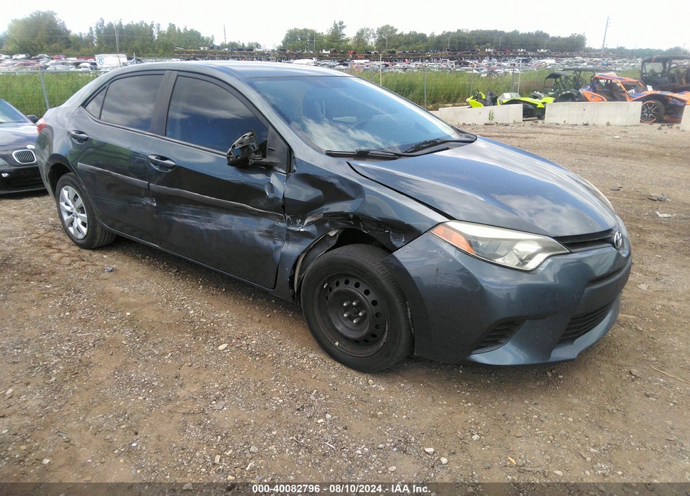 2014 TOYOTA COROLLA LE VIN: 5YFBURHE4EP155598