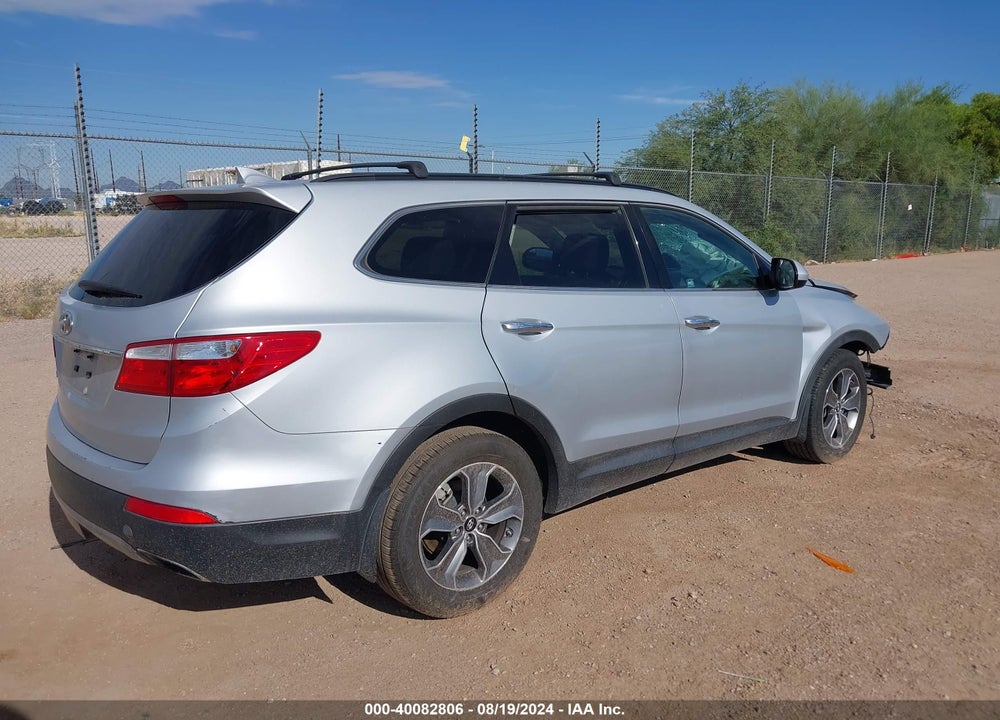 2015 HYUNDAI SANTA FE GLS VIN: KM8SM4HF4FU107949