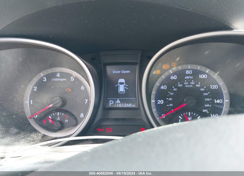 2015 HYUNDAI SANTA FE GLS VIN: KM8SM4HF4FU107949