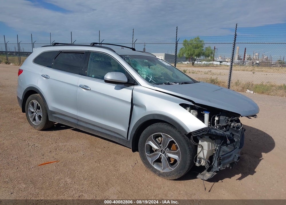 2015 HYUNDAI SANTA FE GLS VIN: KM8SM4HF4FU107949