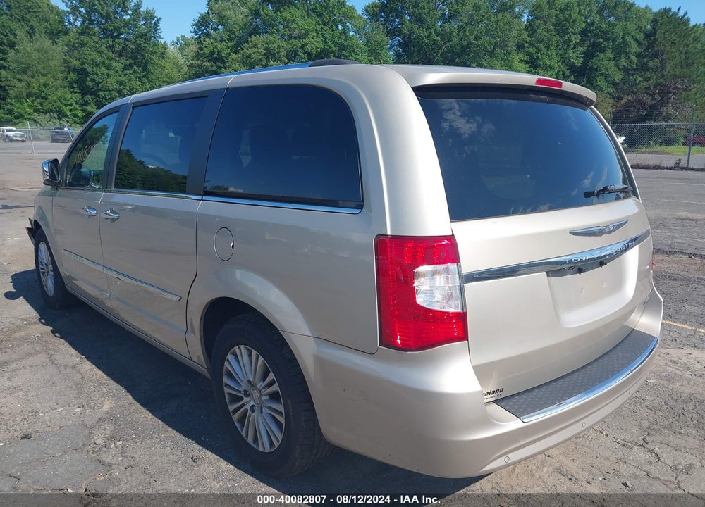 2012 CHRYSLER TOWN & COUNTRY LIMITED VIN: 2C4RC1GG9CR278509