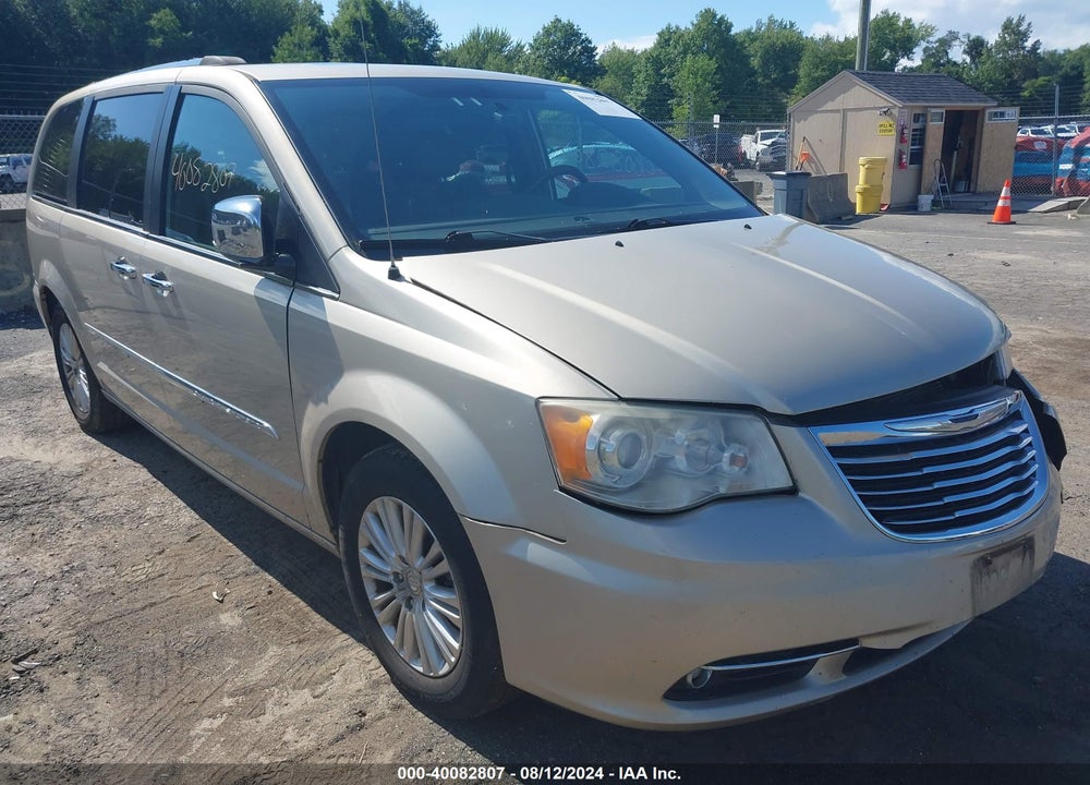 2012 CHRYSLER TOWN & COUNTRY LIMITED VIN: 2C4RC1GG9CR278509