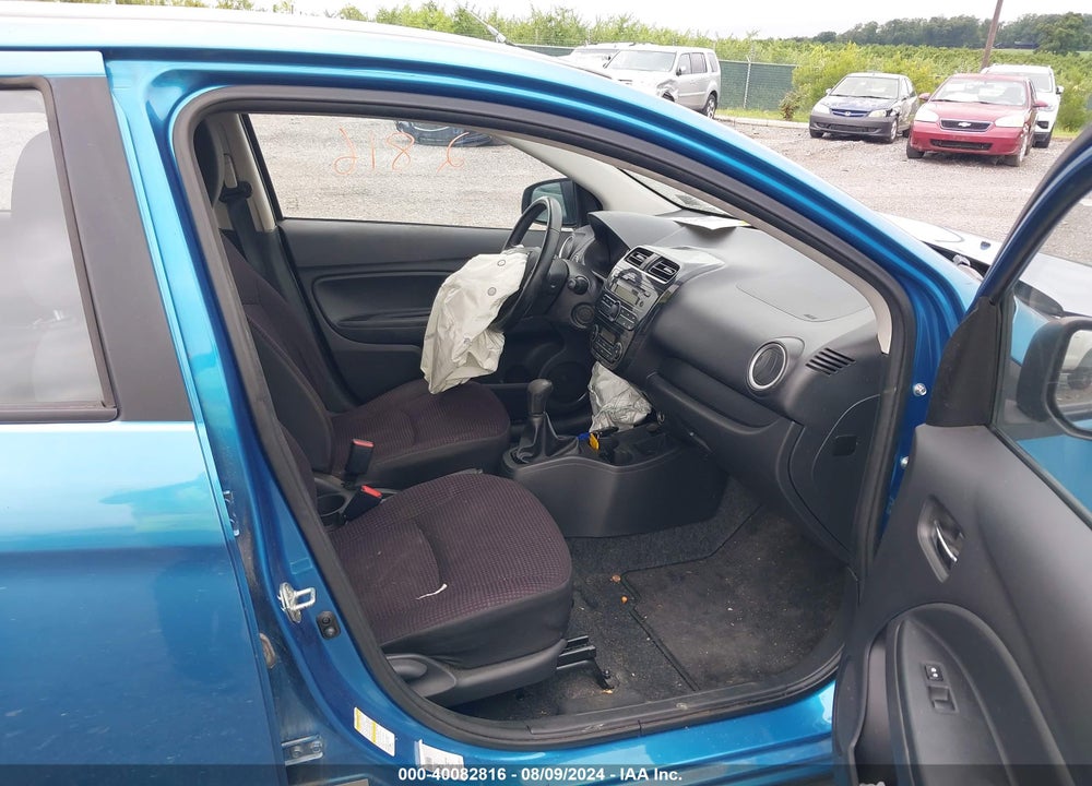 2014 MITSUBISHI MIRAGE ES VIN: ML32A4HJ5EH012313