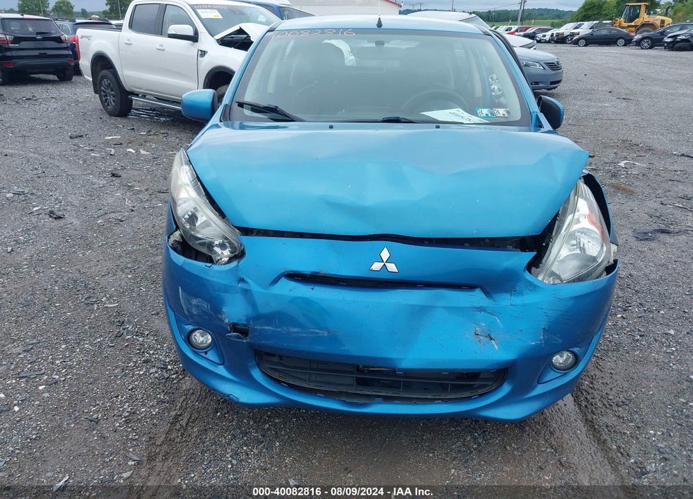 2014 MITSUBISHI MIRAGE ES VIN: ML32A4HJ5EH012313