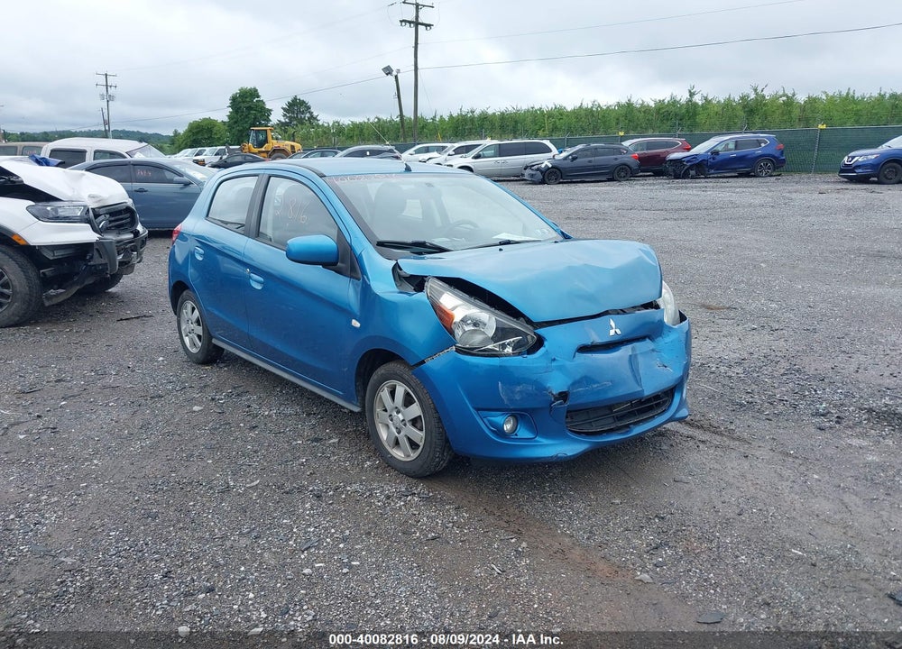 2014 MITSUBISHI MIRAGE ES VIN: ML32A4HJ5EH012313