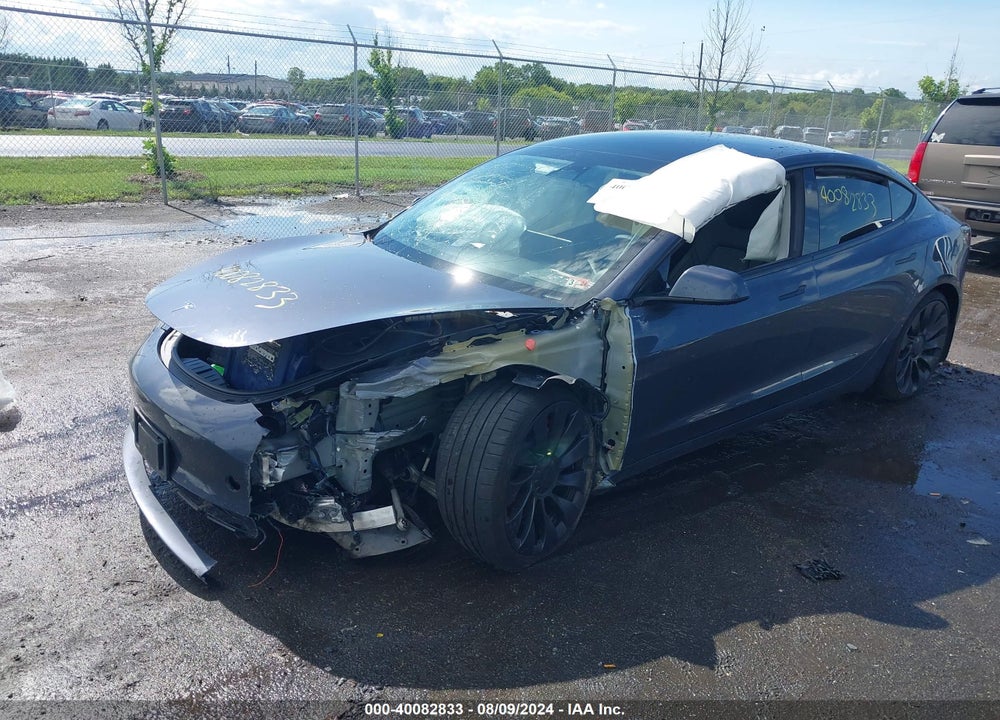 2023 TESLA MODEL 3 PERFORMANCE DUAL MOTOR ALL-WHEEL DRIVE VIN: 5YJ3E1EC3PF505789