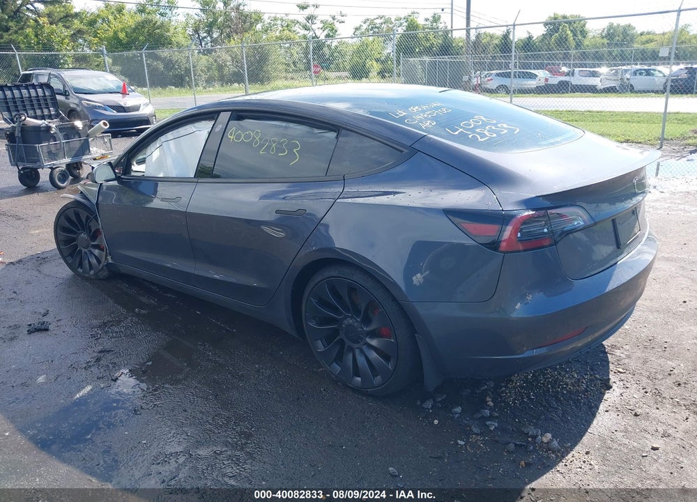 2023 TESLA MODEL 3 PERFORMANCE DUAL MOTOR ALL-WHEEL DRIVE VIN: 5YJ3E1EC3PF505789