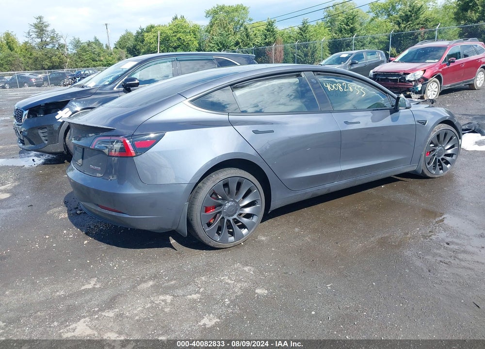 2023 TESLA MODEL 3 PERFORMANCE DUAL MOTOR ALL-WHEEL DRIVE VIN: 5YJ3E1EC3PF505789