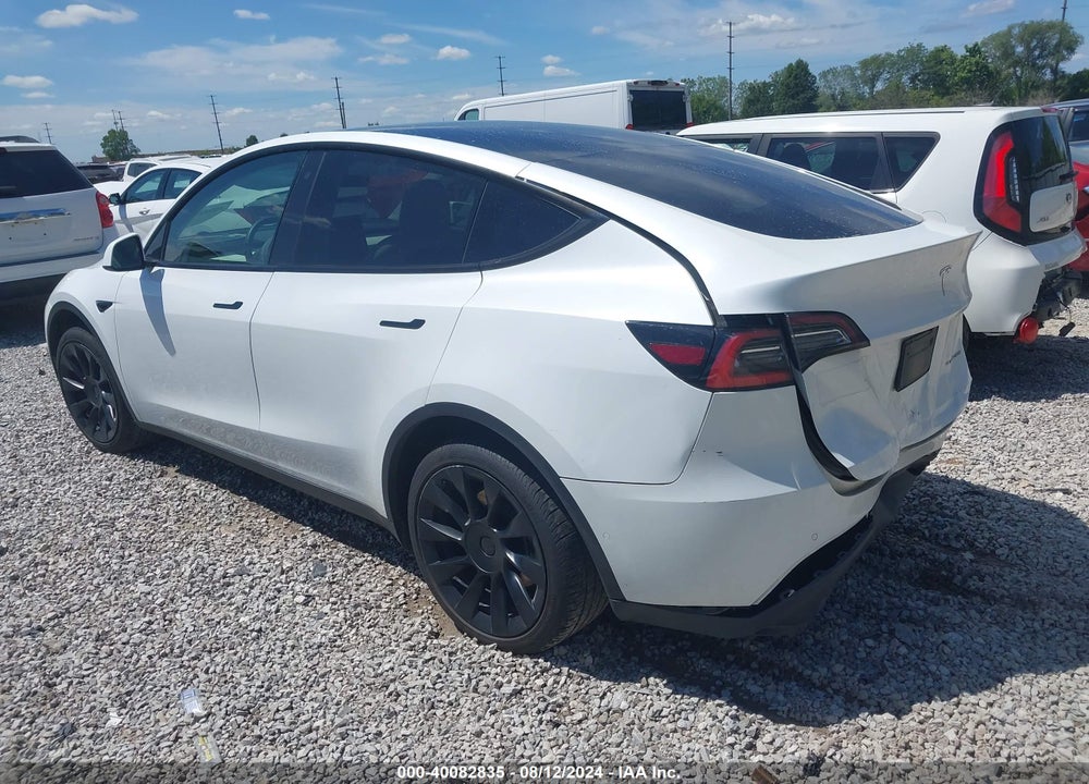 2020 TESLA MODEL Y LONG RANGE DUAL MOTOR ALL-WHEEL DRIVE VIN: 5YJYGDEE0LF039218