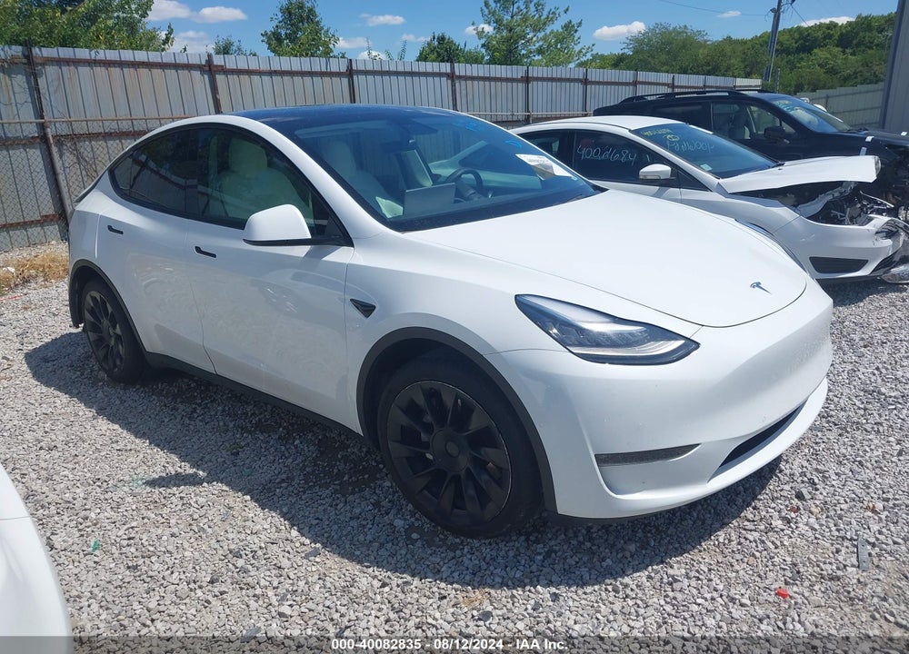 2020 TESLA MODEL Y LONG RANGE DUAL MOTOR ALL-WHEEL DRIVE VIN: 5YJYGDEE0LF039218