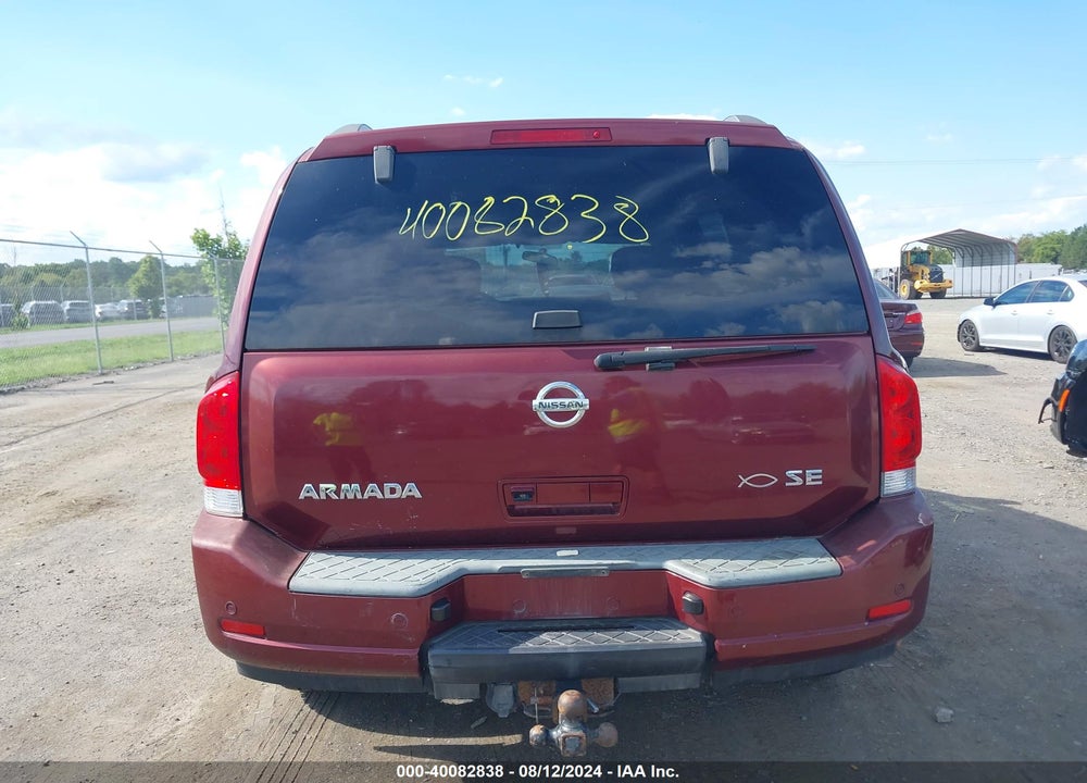 2010 NISSAN ARMADA SE VIN: 5N1AA0NC2AN613208