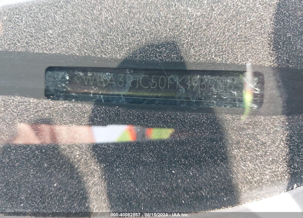 2015 BMW 435I VIN: WBA3R1C50FK193986