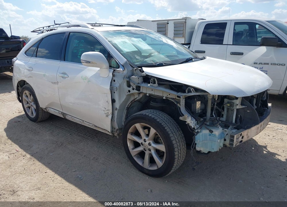 2012 LEXUS RX 350 VIN: 2T2ZK1BA5CC076123