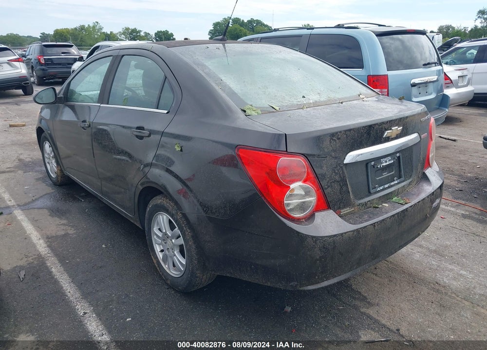 2013 CHEVROLET SONIC LT AUTO VIN: 1G1JC5SB8D4192685
