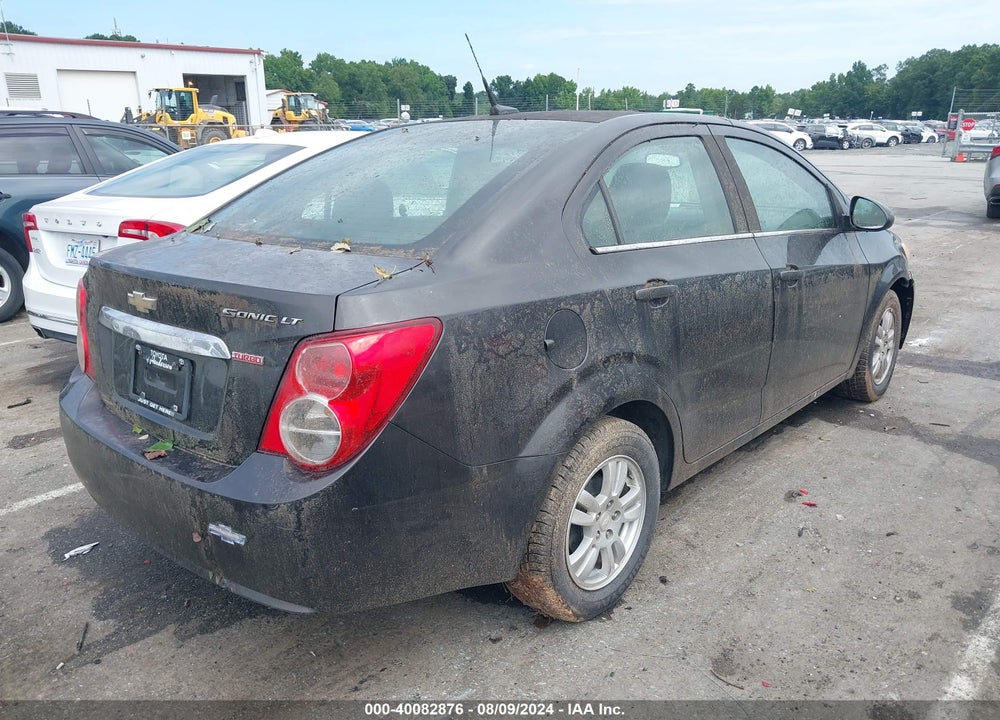 2013 CHEVROLET SONIC LT AUTO VIN: 1G1JC5SB8D4192685
