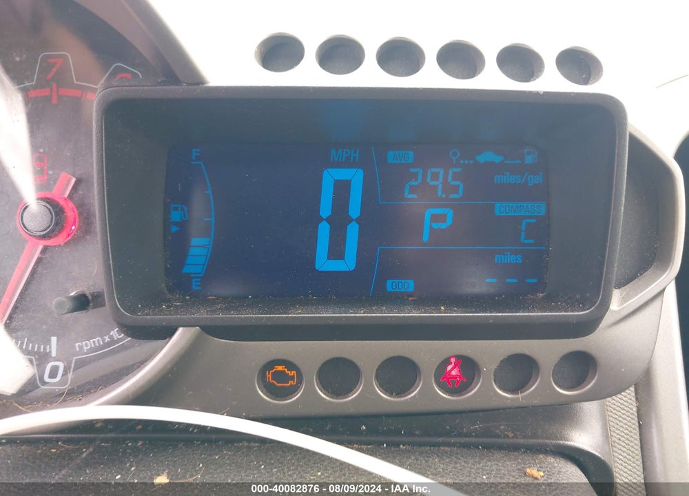 2013 CHEVROLET SONIC LT AUTO VIN: 1G1JC5SB8D4192685