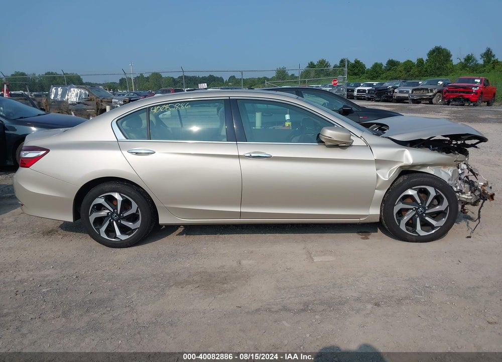 2017 HONDA ACCORD EX-L V6 VIN: 1HGCR3F09HA011467