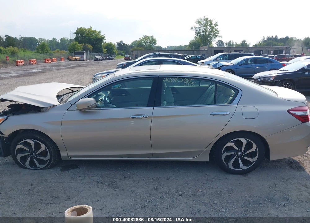 2017 HONDA ACCORD EX-L V6 VIN: 1HGCR3F09HA011467