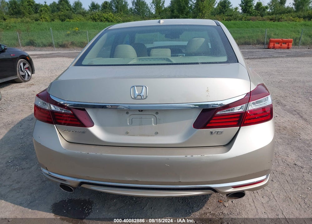 2017 HONDA ACCORD EX-L V6 VIN: 1HGCR3F09HA011467