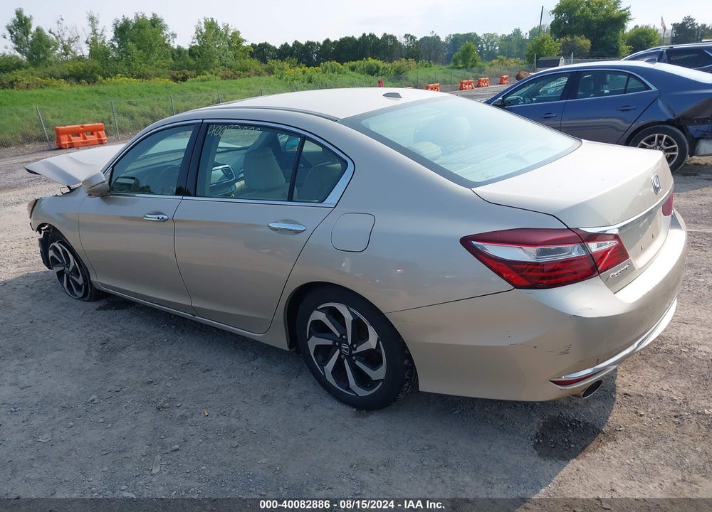 2017 HONDA ACCORD EX-L V6 VIN: 1HGCR3F09HA011467