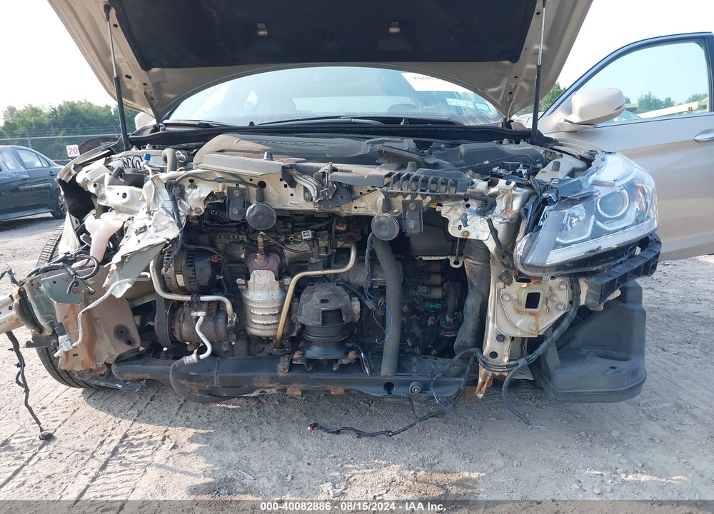 2017 HONDA ACCORD EX-L V6 VIN: 1HGCR3F09HA011467