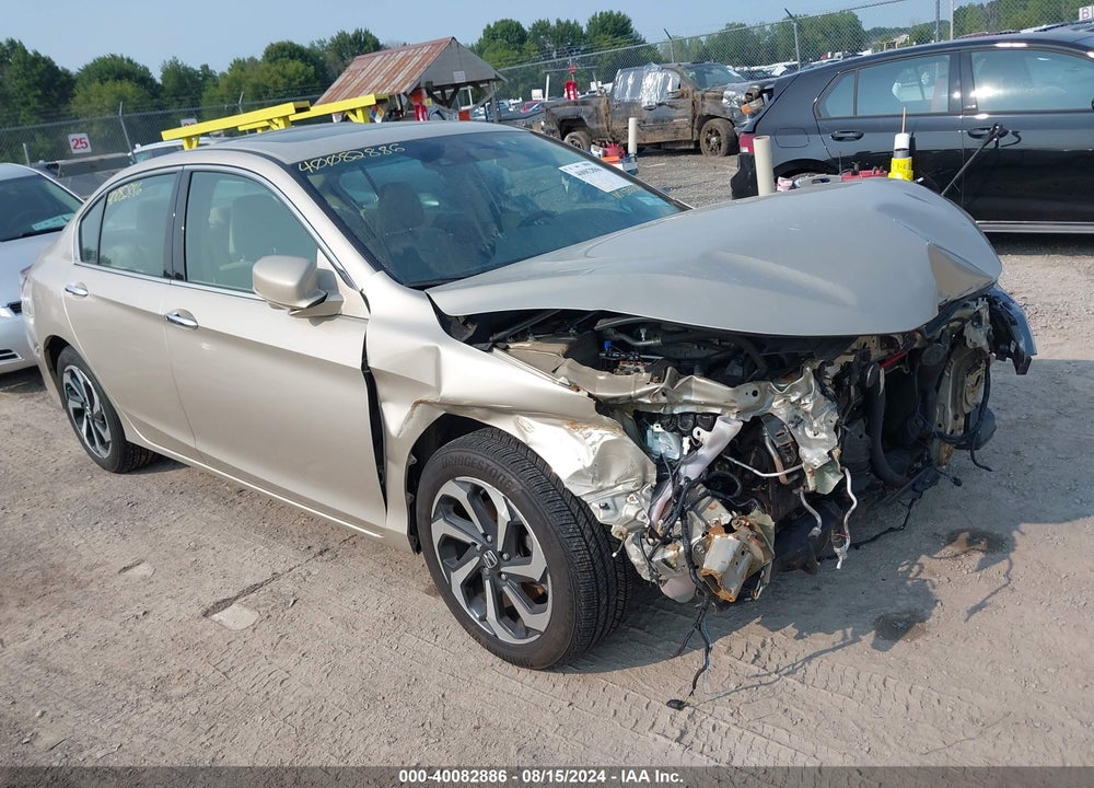 2017 HONDA ACCORD EX-L V6 VIN: 1HGCR3F09HA011467