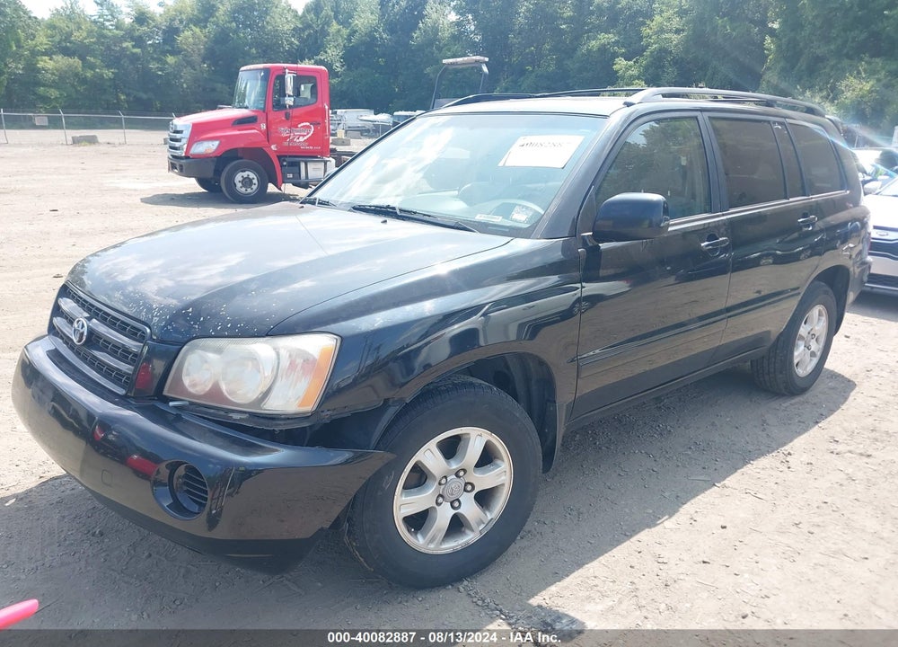 2001 TOYOTA HIGHLANDER V6 VIN: JTEHF21A310016680