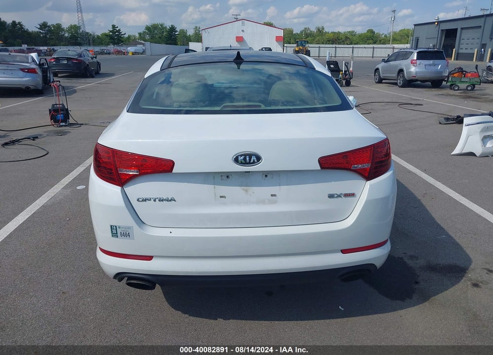 2012 KIA OPTIMA EX VIN: 5XXGN4A78CG074773
