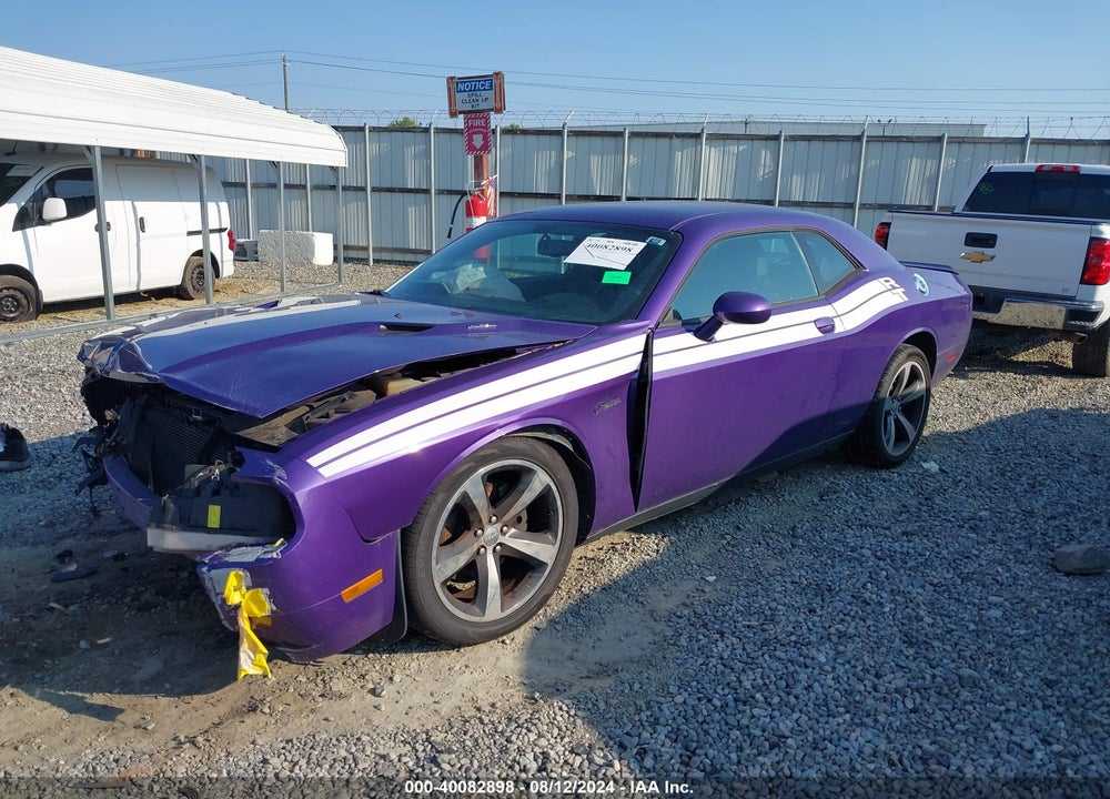 2013 DODGE CHALLENGER R/T CLASSIC VIN: 2C3CDYBTXDH671768