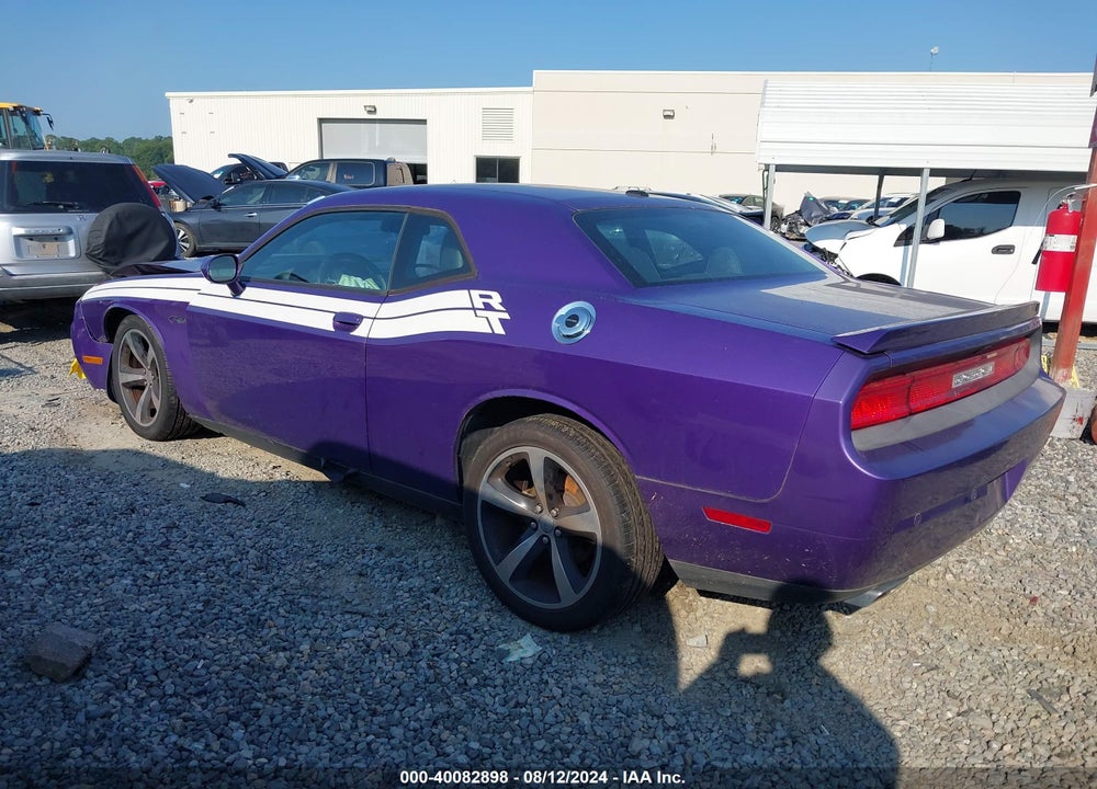 2013 DODGE CHALLENGER R/T CLASSIC VIN: 2C3CDYBTXDH671768