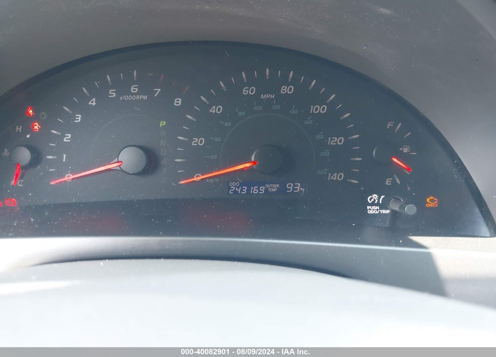 2007 TOYOTA CAMRY LE VIN: 4T1BE46K87U178098