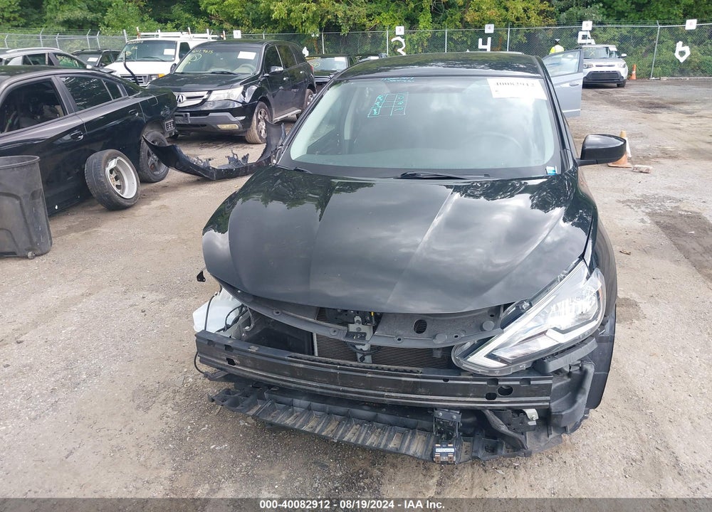 2019 NISSAN SENTRA SV VIN: 3N1AB7AP5KY444683