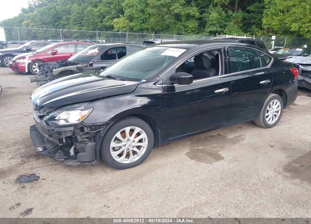 2019 NISSAN SENTRA SV VIN: 3N1AB7AP5KY444683