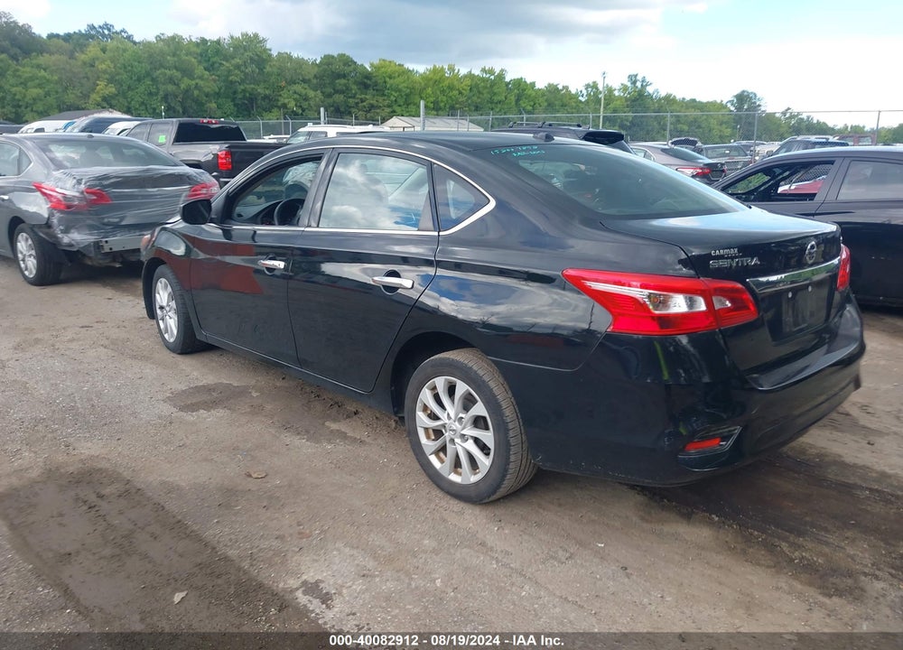 2019 NISSAN SENTRA SV VIN: 3N1AB7AP5KY444683