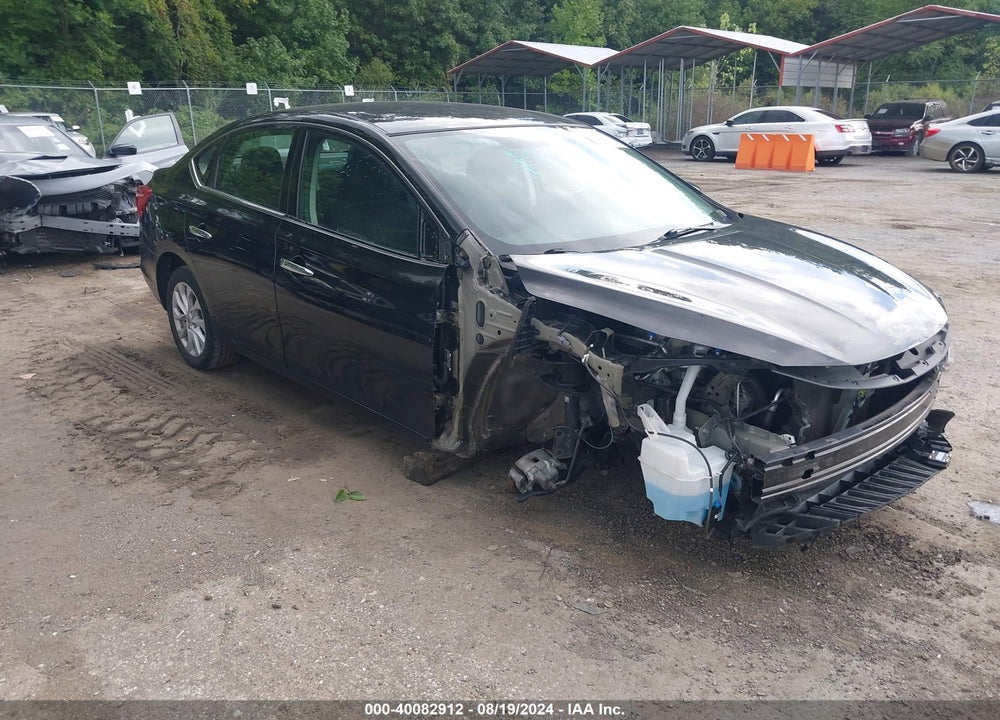 2019 NISSAN SENTRA SV VIN: 3N1AB7AP5KY444683