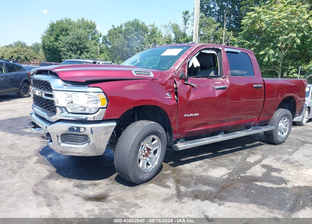 2020 RAM 2500 TRADESMAN 4X4 6'4 BOX VIN: 3C6UR5CL3LG124118