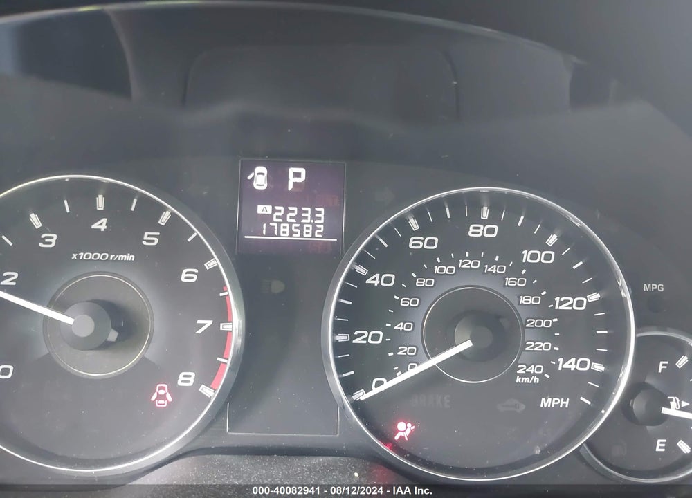 2011 SUBARU OUTBACK 2.5I LIMITED VIN: 4S4BRBLC9B3443048