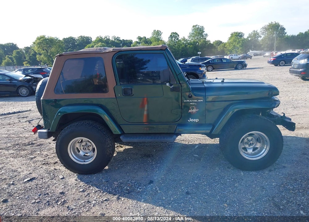 2001 JEEP WRANGLER SAHARA VIN: 1J4FA59S41P371089