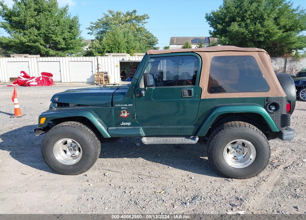 2001 JEEP WRANGLER SAHARA VIN: 1J4FA59S41P371089